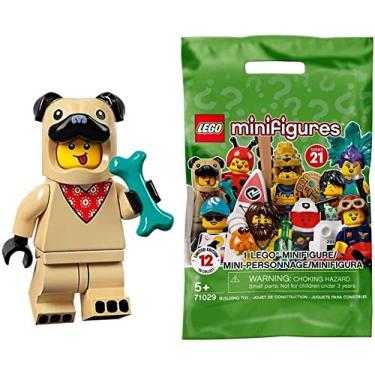 Imagem de LEGO 71029 Minibonecos colecion veis S rie 21 - Fantasia de homem de pug