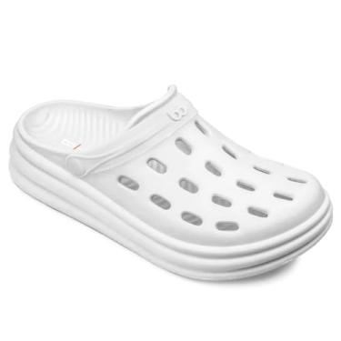 Imagem de Babuche Feminino Clog Zen Branco Boaonda 2176-110-006