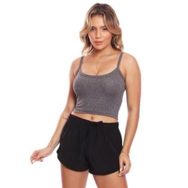 Imagem de Shorts Tactel Moda Praia Piscina Verão Adulto Feminino-Feminino
