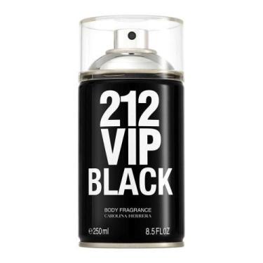 Imagem de 212 Vip Black Carolina Herrera 250 ml Body Spray Masculino