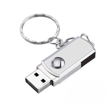 Imagem de PENDRIVE METALIZADO USB DE 3.0, COM CAPACIDADE DE ARMAZENAMENTO DE 2TB. (PRATA)