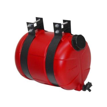 Imagem de Barrica Corote de Agua 15l Vermelho C/Suporte Metálico - Bepo