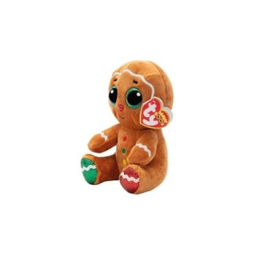 Imagem de TY Beanie Boo Regular 15 cm Crumble Gingerbread Man Xmas 2023F