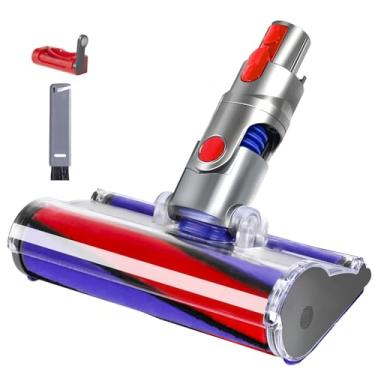 Imagem de Cabeça de limpador de rolo macio compatível com Dyson Cyclone V10 Absolute, V10 Animal, V10 Total Clean +, V11 Aspiradores de pó sem fio, substituição de cabeça de aspirador adequada para piso duro