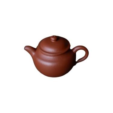 Imagem de Bule de chá chinês Yixing 115cc feito à mão Zisha Zhu Clay Zhu Ni "Gu Lian Zi" Gongfu bule de chá teaworldsupply bxteashop