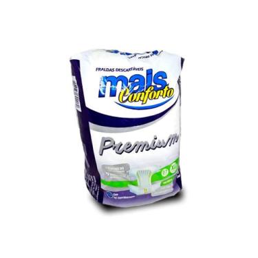 Imagem de Fralda geriátrica descartável extra grande premium mais conforto pct c