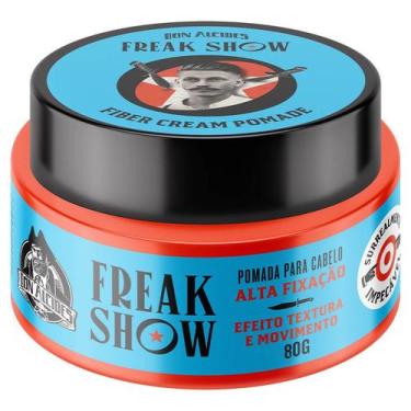 Imagem de Pomada Fiber Cream Freak Show Textura e Movimento Alta Fixação 80g Don