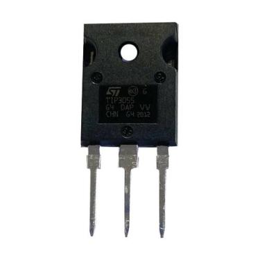 Imagem de Kit com 8 pcs - transistor tip3055 - tip 3055 - to247 npn