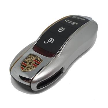 Imagem de Capa Chave Porsche L+S Alumínio com Cromado 911 Boxster - Veon