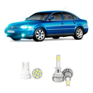 Imagem de Lampada Led Farol Baixo Volkswagen Passat 2001-2005 20000lm - V10, Bra