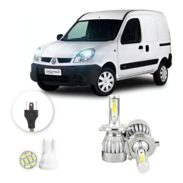 Imagem de Kit Lampadas Led Renault Kangoo 2000 A 2016 H4 20000lm - V10
