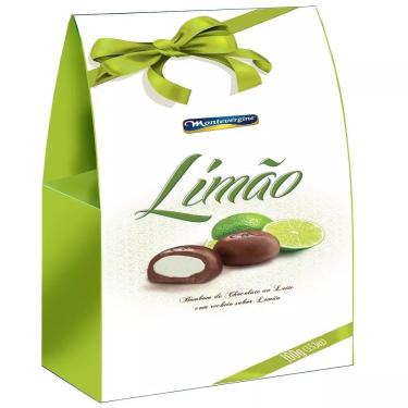 Imagem de Caixa de Bombom Chocolate Recheio de Limão 100g - Montevergine