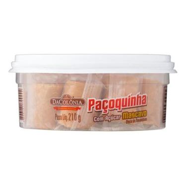 Imagem de Kit c/ 4 Pacoquinha com Acucar Mascavo DaColonia 210g - DaColônia