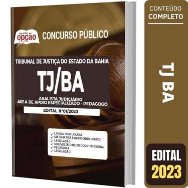 Imagem de Apostila Concurso Tj Ba - Pedagogo - Apostilas Opção