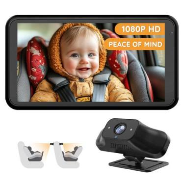 Imagem de Câmera de carro de bebê Babyvue 1080P Monitor de 4,5 polegadas com vis