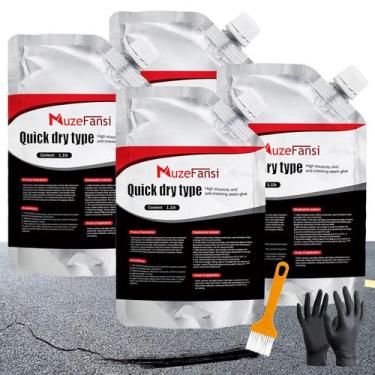 Imagem de Selante de rachaduras de concreto MuzeFansi Cola de cimento Impermeáve