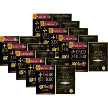 Imagem de Kit 20 Livros: 10 Mais Esperto Que O Diabo + 10 Quem Pensa Enriquece O