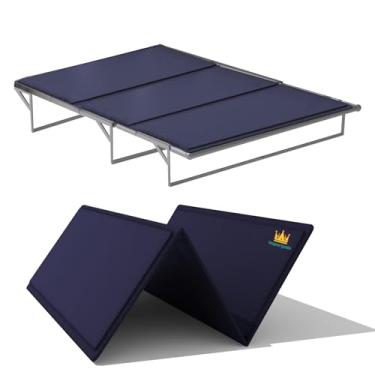 Imagem de Imperijade ® Twin (96 x 196 cm) | Suporte de cama de perfil baixo e alternativa de molas box | Tábuas de cama de solteiro para baixo | Fácil configuração, respirável, minimiza ruído, resistente à