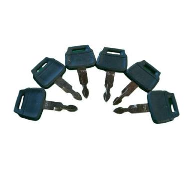 Imagem de Pacote com 6 chaves K250 PM50S01001P1 YN50S00029S001 2420Z1030D2 para Kobelco Kawasaki Case Escavadeira Carregador de Rodas
