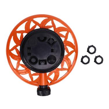 Imagem de AUNMAS Aspersor de Gramado Com Base Decorativa, 8 Padrões de água de água de água de Metal, Rega Estacionária Com Base de Metal para Regar o Jardim do Jardim (Estilo dos EUA)