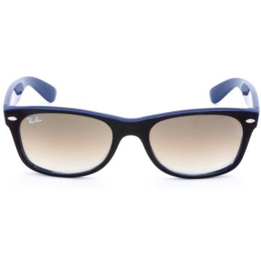 Imagem de Óculos de Sol Ray-Ban Wayfarer RB 2132 Marrom Degradê e Castanho 55