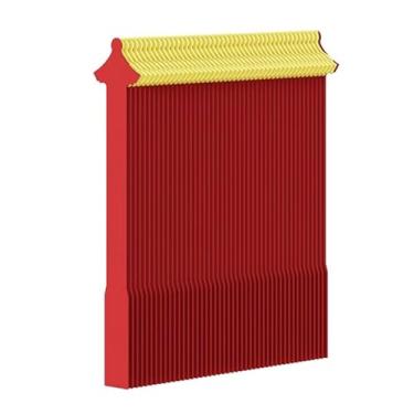 Imagem de Biombos e Divisórias Painel De Papel Tela Divisória De Ambiente Dobrável Portátil Privacidade Tela Divisória De Parede Para Escritórios Domésticos Internos(Red,200x240cm/78.7x94.4in)