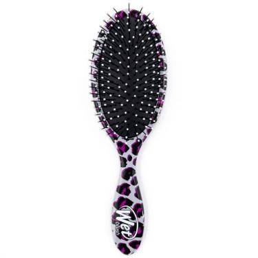 Imagem de Escova De Cabelo Wetbrush Original Detangler Safari Leopardo, Rosa
