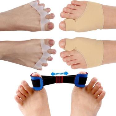 Imagem de Kit 5 pçs Protetor Corretor Joanete alivio da dor Cód-116 - SWG, BEGE-