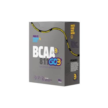 Imagem de GO3 - BCAA 8:1:1 GO3 - DISPLAY 14 SACHÊS - SEM SABOR - 98G
