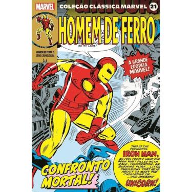 Imagem de Coleção Clássica Marvel Vol. 21 - Homem De Ferro Vol. 3