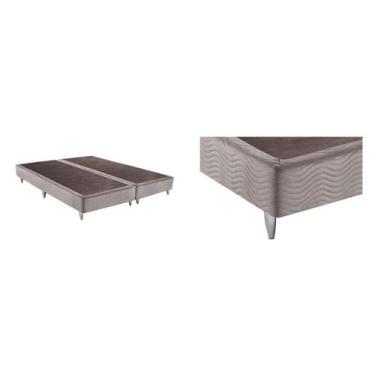 Imagem de Cama Box e Colchão Airtech Molas Ensacadas (158x198) - Ortobom