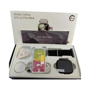 Imagem de Smartwatch Masculino 4G Android 10 S10 Ultra Max 2.26' AMOLED Câmera R