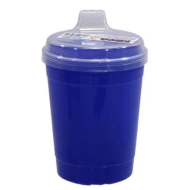 Imagem de Copo Plástico 250ml com Bico Infantil - 985 - ds, Azul