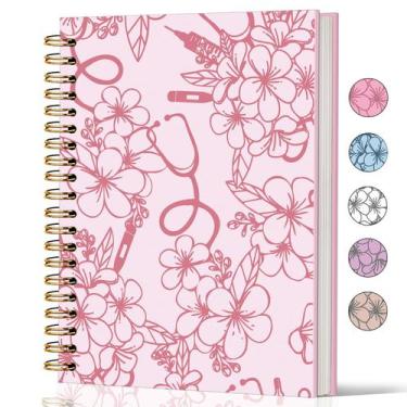 Imagem de Caderno Lacama Nurse Pink 14x21 cm Spiral 160 páginas