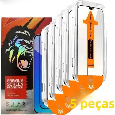 Imagem de Protetores De Tela De Vidro Temperado HD Para iPhone 5 Peças À Prova D