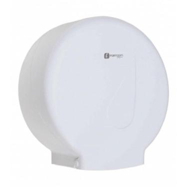 Imagem de Dispenser Para Papel Higiênico Redondo Branco C Chave 500Mm