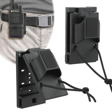 Imagem de VigorKeeper Suporte de rádio tático acessórios para cinto, coldre de rádio, clipe de cinto para cintos de 3,8 a 6 cm, acessórios de polícia, suporte para walkie-talkie para Motorola APX/BaoFeng