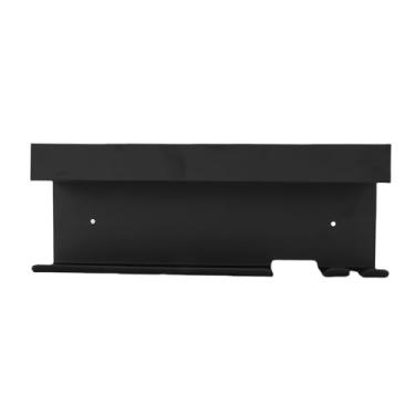 Imagem de Generic Suporte de Montagem na Parede do Ferro de Ondulação, Elegante Anti Deslizamento Estável Curling Ferro Rack de Armazenamento Espaço de Alumínio Economia de Espaço para Banheiro (Preto)