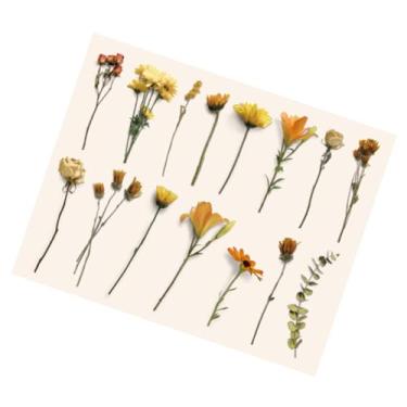 Imagem de Adesivos vintage de flores de plantas, adesivos retrô fofos para laptop, álbuns, diário, agenda, confecção de cartões, fácil de usar para várias cenas, material de papel ()