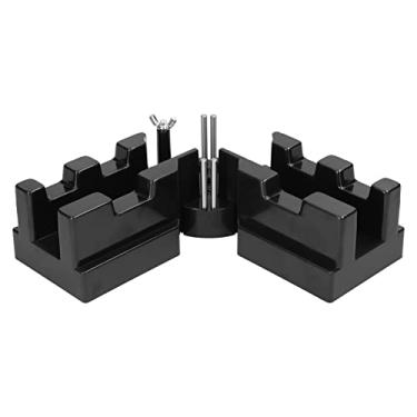 Imagem de Mingzhe Ferramenta de Medição de Esquadria Funcional 2 Em 1, Braçadeira de Canto Ajustável Em ângulo, Suporte e Corte de Braçadeiras de ângulo de Madeira, para Corte Preciso e Com