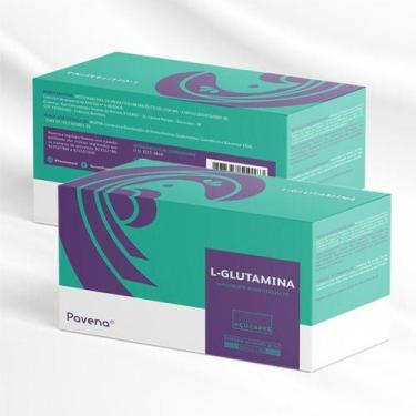 Imagem de Glutamina Suplemento Em Pó Pura Pavena