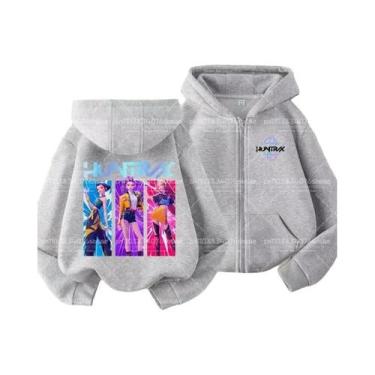 Imagem de Moletom Com Capuz Kawaii Para Crianças Meninos E Meninas, Estilo Kpop 