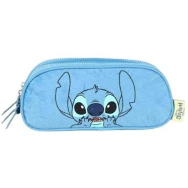 Imagem de ESTOJO ZÍPER TRIPLO STITCH LUXCEL INFANTIL FEMININO ET50064SC-Feminino