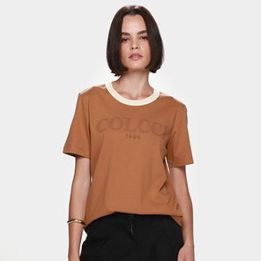 Imagem de Camiseta Colcci 1986 Casual Feminina-Feminino