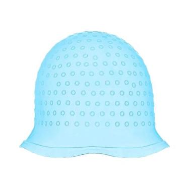 Imagem de Toucas De Silicone Profissionais Para Tintura De Cabelo Com Ganchos De