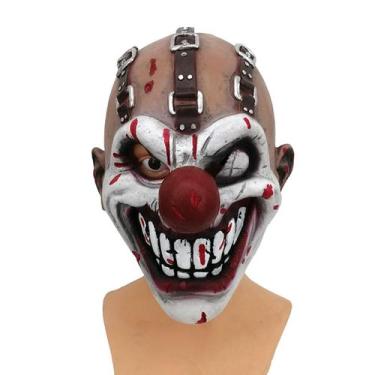 Imagem de Jogo de cosplay Mask Halloween Horror Clown Latex Head - yiweisai