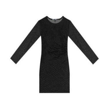 Imagem de Vestido Juvenil Com Sobreposição Minty-Feminino