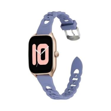 Imagem de Pulseira De Silicone 20mm 22mm Para Amazfit GTS 2 3 4 GTS2 Mini GTR 4 