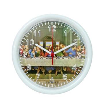 Imagem de Relógio de parede poliestireno 24cm - FMART, A