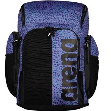 Imagem de Mochila Para Natação Arena Spiky III - 45 Litros, Roxo, Preto
